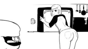 Gwen and the cake - Ben 10 animation on Crohasit
