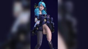 Gwen reveals her BIG secret - ﻿3D animation on Crohasit