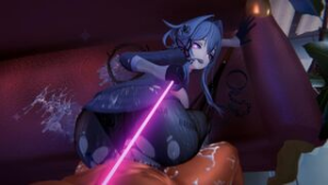 HI3 Thelema (Fearess) - Honkai Impact animation on Crohasit