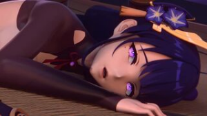 HMV Yelan/Raiden – UberSex (vol.46) - Genshin Impact animation on Crohasit