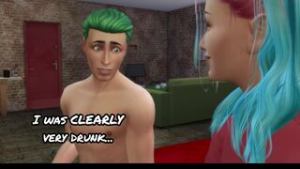 Hangover - The sims animation on Crohasit