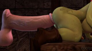 Happy Futa goblin cumdump [Coot27] - ﻿3D animation on Crohasit
