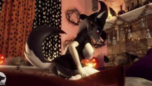 Happy halloween! Loona - ﻿3D animation on Crohasit