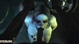 Harley Got Caught By The Police [Kingestefano] - ﻿3D animation on Crohasit