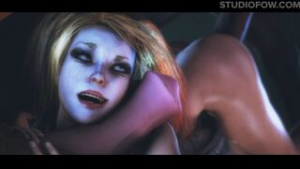 Harley Quinn after Scarlet Nights – Sub Español - ﻿3D animation on Crohasit