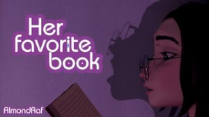 Her favorite book - ﻿3D animation on Crohasit