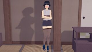 Hinata Hyuga vs huge dick! - ﻿3D animation on Crohasit
