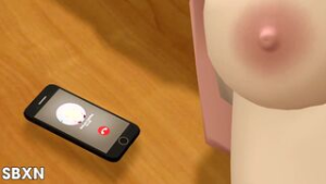 Hinata x Boruto while Sakura is Talking on the Phone - Boruto animation on Crohasit