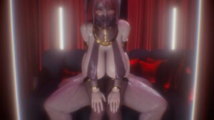 Honoka Mirror Cowgirl [White][Bouquetman][NO WM] - ﻿3D animation on Crohasit