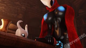 Hornet, toy and joy - Hollow Knight animation on Crohasit