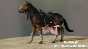 Horse Bellyriding Sound (Mangoman) - ﻿3D animation on Crohasit