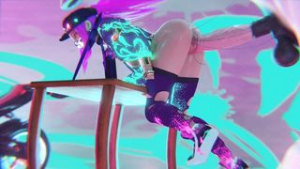 Horse video 188 Akali x Horse - ﻿3D animation on Crohasit