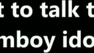 How not to talk to bratty idol boys - ﻿3D animation on Crohasit