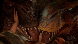 Human male x Tigrex and Brute Tigrex [Ivorylagiacrus] - monster hunter animation on Crohasit