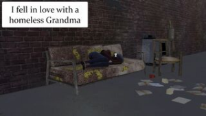 I Fell In Love With A Homeless Grandma (Sim Doe) - ﻿3D animation on Crohasit