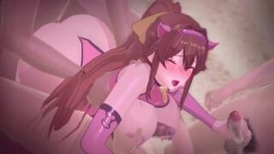 I love my sex - Bakunyuu Party NTR Shinchoku animation on Crohasit