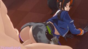In Office with Zhu Yuan [TwiistedLewds] - ﻿3D animation on Crohasit