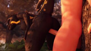 Indoraptor Doggystyle – Furromantic - original animation on Crohasit