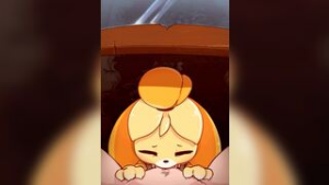 Isabelle BlowJob – [Etoya] - Animal Crossing animation on Crohasit
