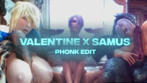 Ivy X Samus | Soul Calibar | Phonk edit | HMV/PMV - ﻿3D animation on Crohasit