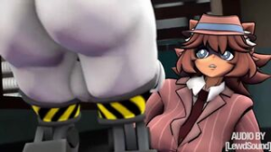 Jane fucked by two Sentries - ﻿3D animation on Crohasit