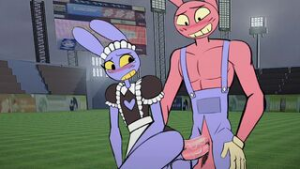 Jax x Eviljax - The Amazing Digital Circus animation on Crohasit