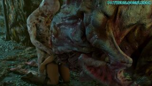 Jill Valentine vs Gamma Hunter & Palehead Zombie - ﻿3D animation on Crohasit