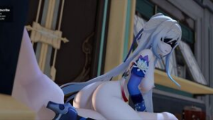 Jingliu Riding [Akt] - ﻿3D animation on Crohasit