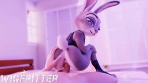 Judy Reverse Cowgirl – Wigfritter - Zootopia animation on Crohasit