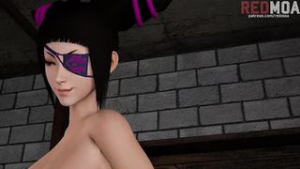 Juri Han – Footdom - Street Fighter animation on Crohasit