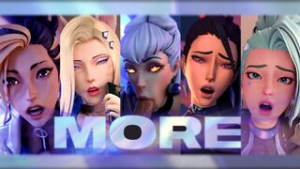 KDA – MORE – PMV/HMV [LOL_BANNEDFILES] - ﻿3D animation on Crohasit