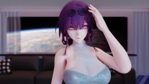Kafka nice body - ﻿3D animation on Crohasit