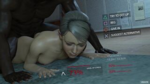 Kara gets prone boned, into a crucial decision. (blacked) [Vekkte] - Detroit: Become Human animation on Crohasit