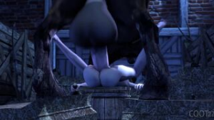 Kerillian Drunk Horse Sex [Bruceyboi654] - ﻿3D animation on Crohasit