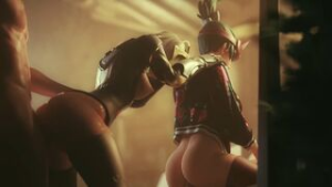 Kiriko And Mercy [Sageofosiris] - ﻿3D animation on Crohasit