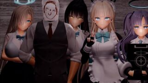 Kivotos Baddest - iwara animation on Crohasit