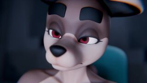 Komdog gooning - ﻿3D animation on Crohasit