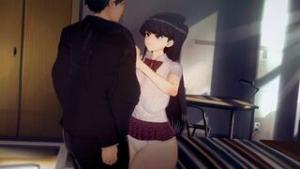 Komi-San’s House alone - Komi-san wa Comyushou desu animation on Crohasit