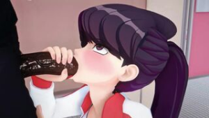 Komi’s Secret at School [NylonKoi] - Komi-san wa Comyushou desu animation on Crohasit