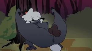 Lamb in the forest [bbo] - Cult of the Lamb animation on Crohasit