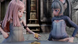 [Lambda30] Elin Quick Cash (Dark Skin, Music) [4K] - ﻿3D animation on Crohasit