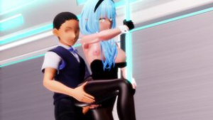 Lamy bunny [toutetu_03] - ﻿3D animation on Crohasit