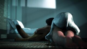 Lara is back to home. - ﻿3D animation on Crohasit