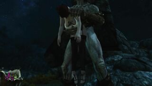 (Lara89) A gift to the lonely giant - The Elder Scrolls V: Skyrim animation on Crohasit