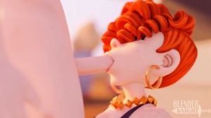 Lee Kanker blowjob - ﻿3D animation on Crohasit