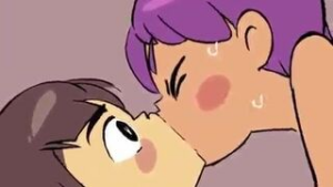 Lesbian Dildo Sex - 2D animation on Crohasit