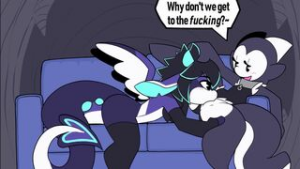 Lewd Little Lizards [Whygena] - 2D animation on Crohasit