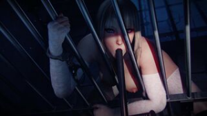 Lili – Horny Jail Black lace (sound) - ﻿3D animation on Crohasit