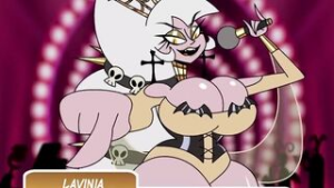 Lounging With Lavinia - Hazbin Hotel animation on Crohasit