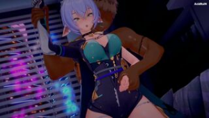 Lucia x Mob video 11:27 (ZzZ) NTR - ﻿3D animation on Crohasit